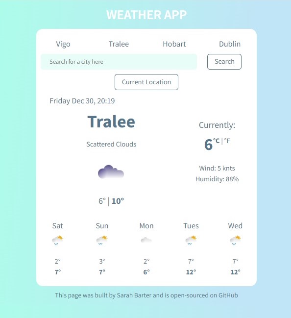 weather app image